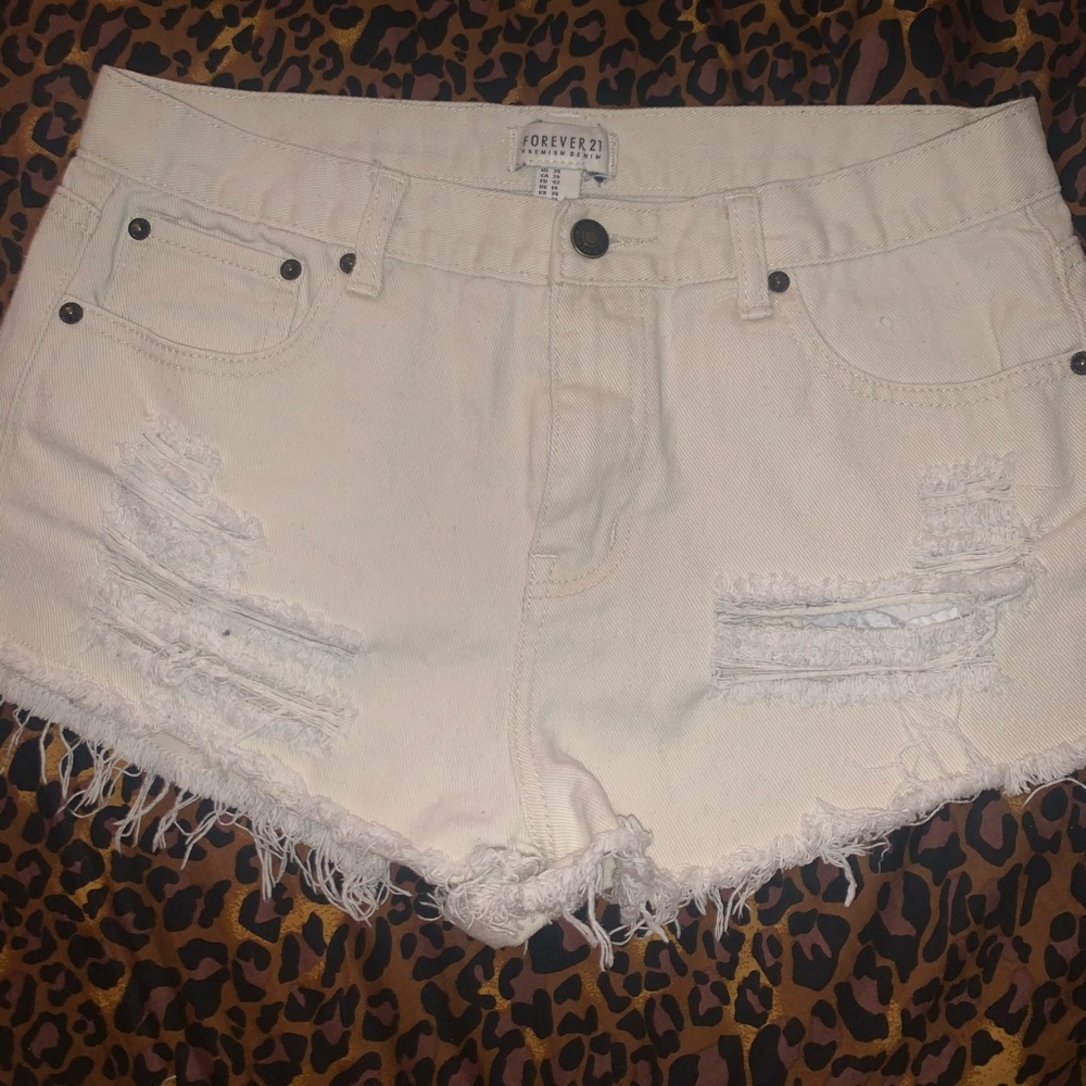 Forever 21 high waisted shorts